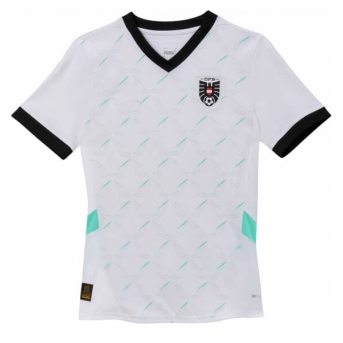 Austria Maglia Gara Trasferta Repliche Europei 2024 Donna